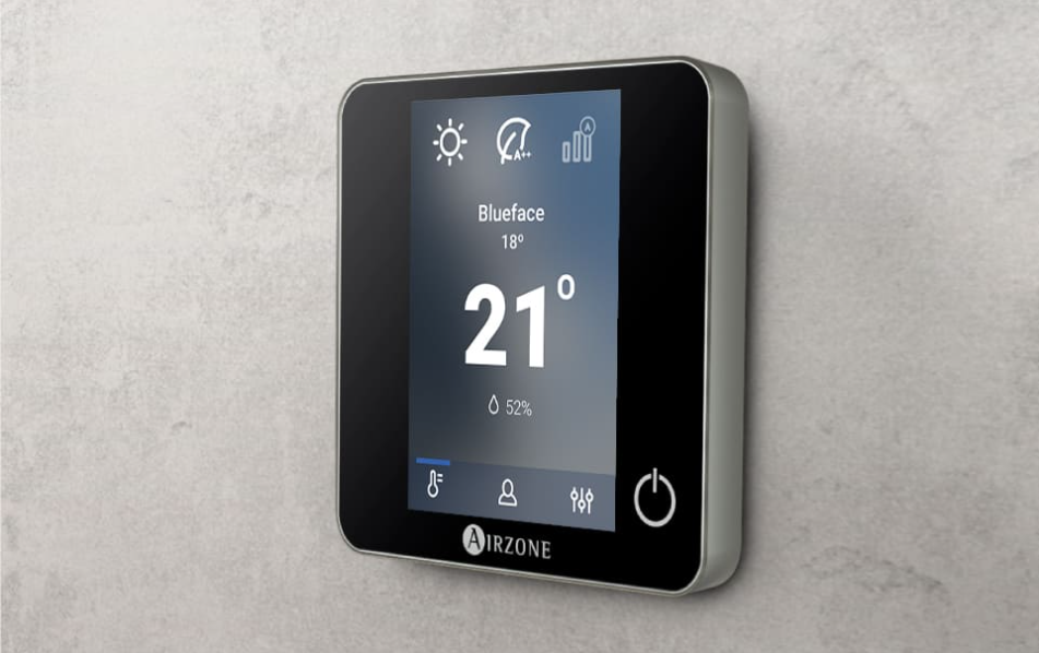 Description du thermostat airzone blueface